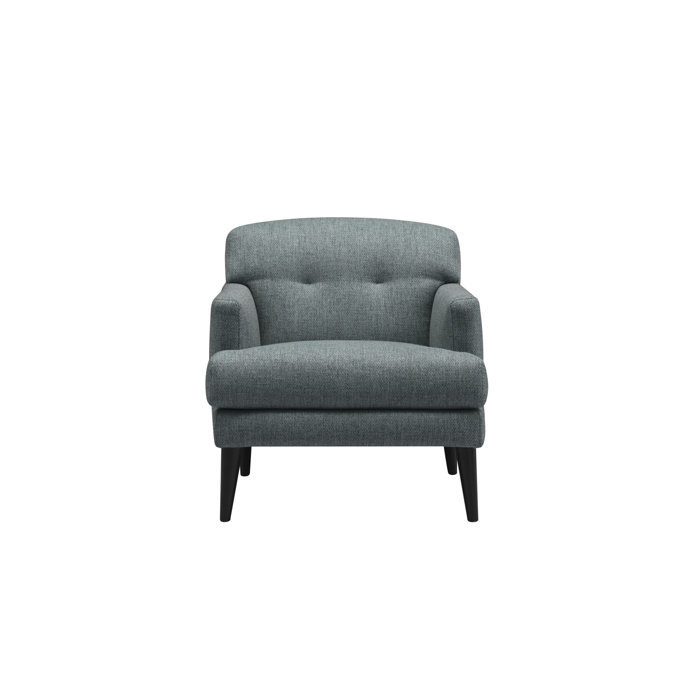 Fauteuil Julia Blauw Gemeleerd huismerk kopen in de aanbieding