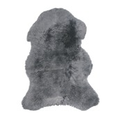 Schapenvacht Vloerkleed Grijs 40 mm 100x70 cm