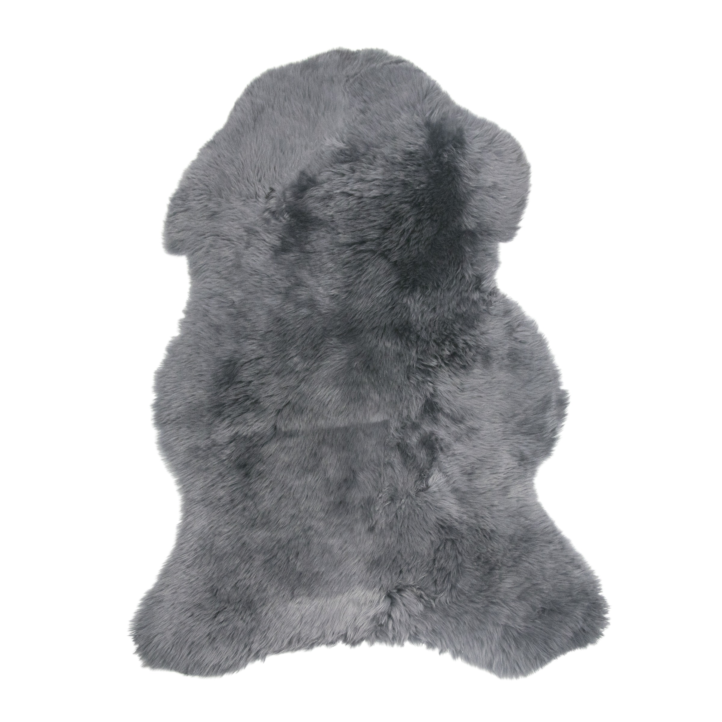 Schapenvacht Vloerkleed Grijs 40 Mm 100X70 huismerk kopen in de aanbieding