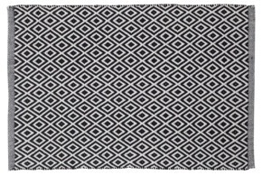 Sealskin Badmat Trellis Zwart 60x90 cm