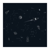 vtwonen fotobehang Space (dessin 103389)