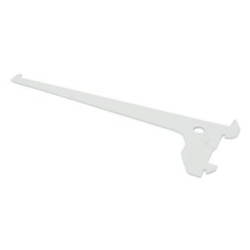 Plankdrager enkel 20 cm wit