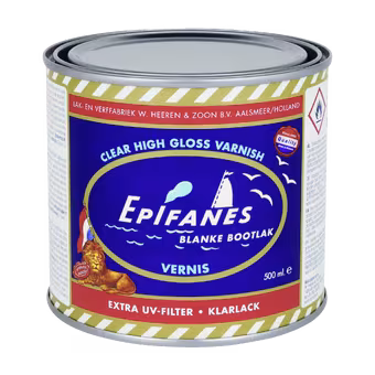 Epifanes bootlak blank / vernis met extra UV-filter 500 ml