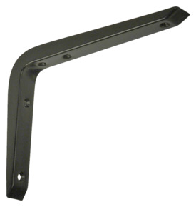 Duraline plankdrager cantilever zwart 20x15 cm