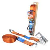 Ledent spanband heavy duty met ratel en haak 6 m