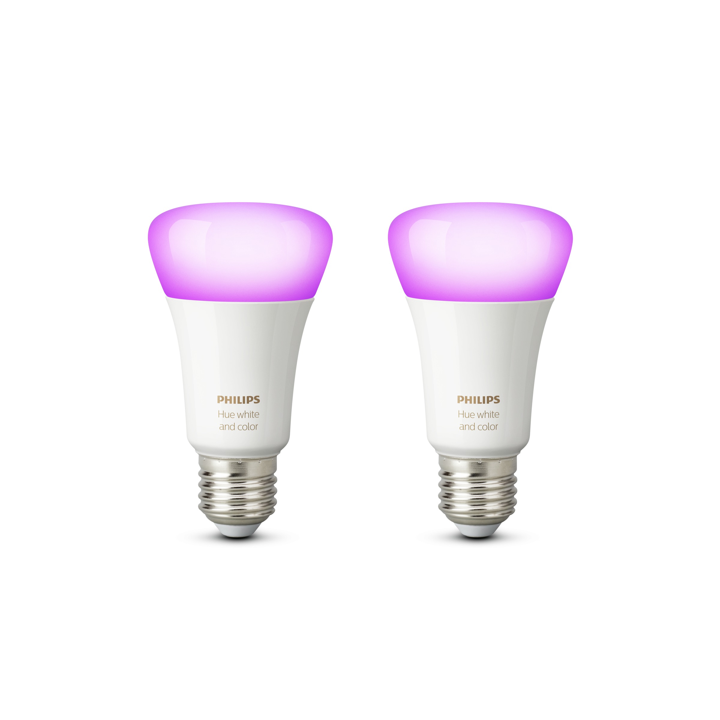 Philips Hue Color En White E27 2 Stuks philips hue kopen in de aanbieding