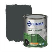 Sigma houtlak exterieur zijdeglans RAL 7021 zwartgrijs 750 ml