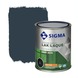 Sigma houtlak exterieur zijdeglans RAL 5011 staalblauw 750 ml