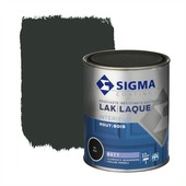 Sigma Interieur binnenlak mat RAL 9005 gitzwart 750 ml