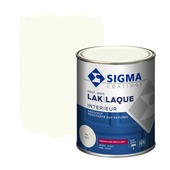 Sigma houtlak interieur hoogglans RAL 9010 750 ml