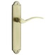 KARWEI deurkrukset Jorge langschild blind messing antiek