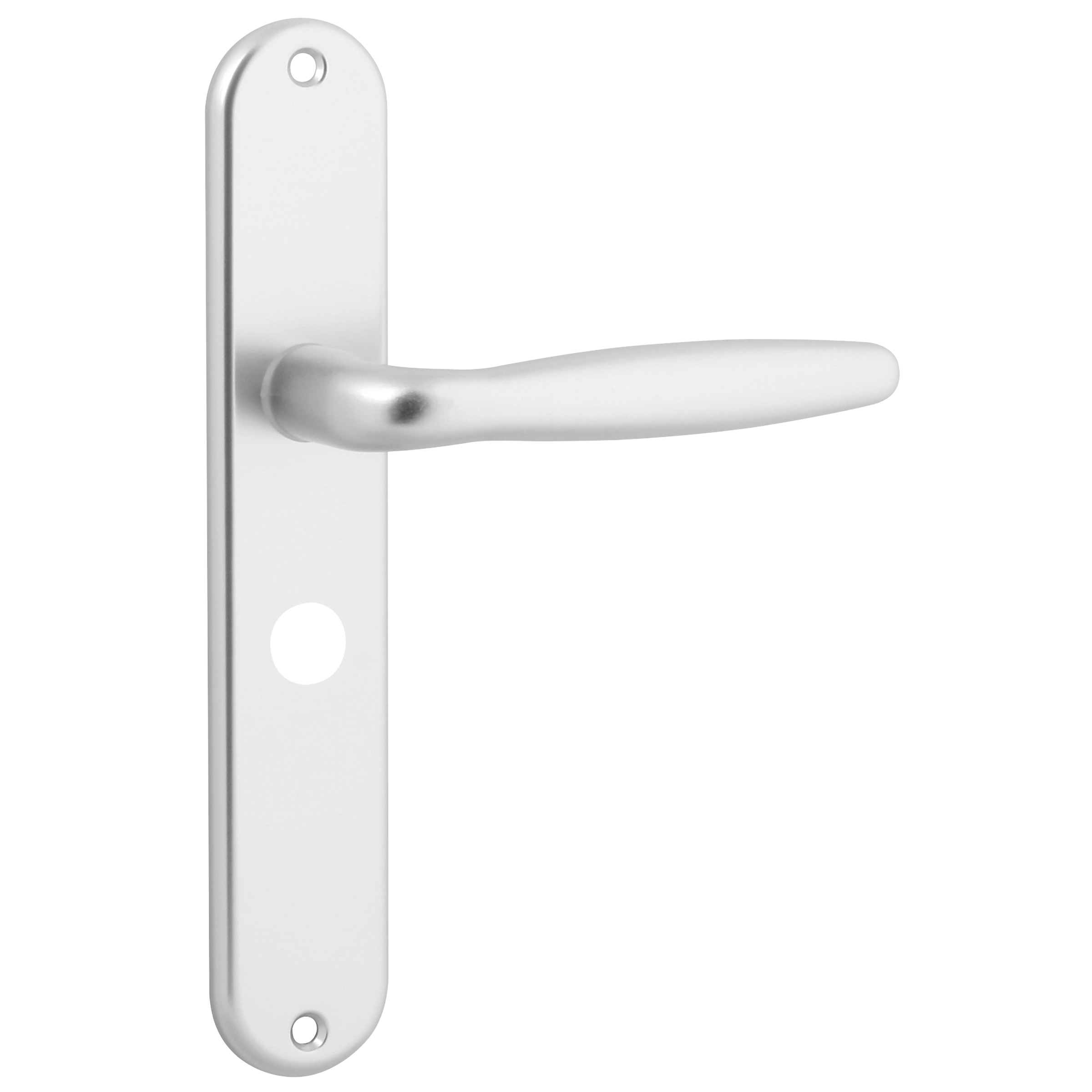 Karwei Antonio Deurkrukset Met Slotgat Voor Wc 638Mm Aluminium karwei kopen in de aanbieding