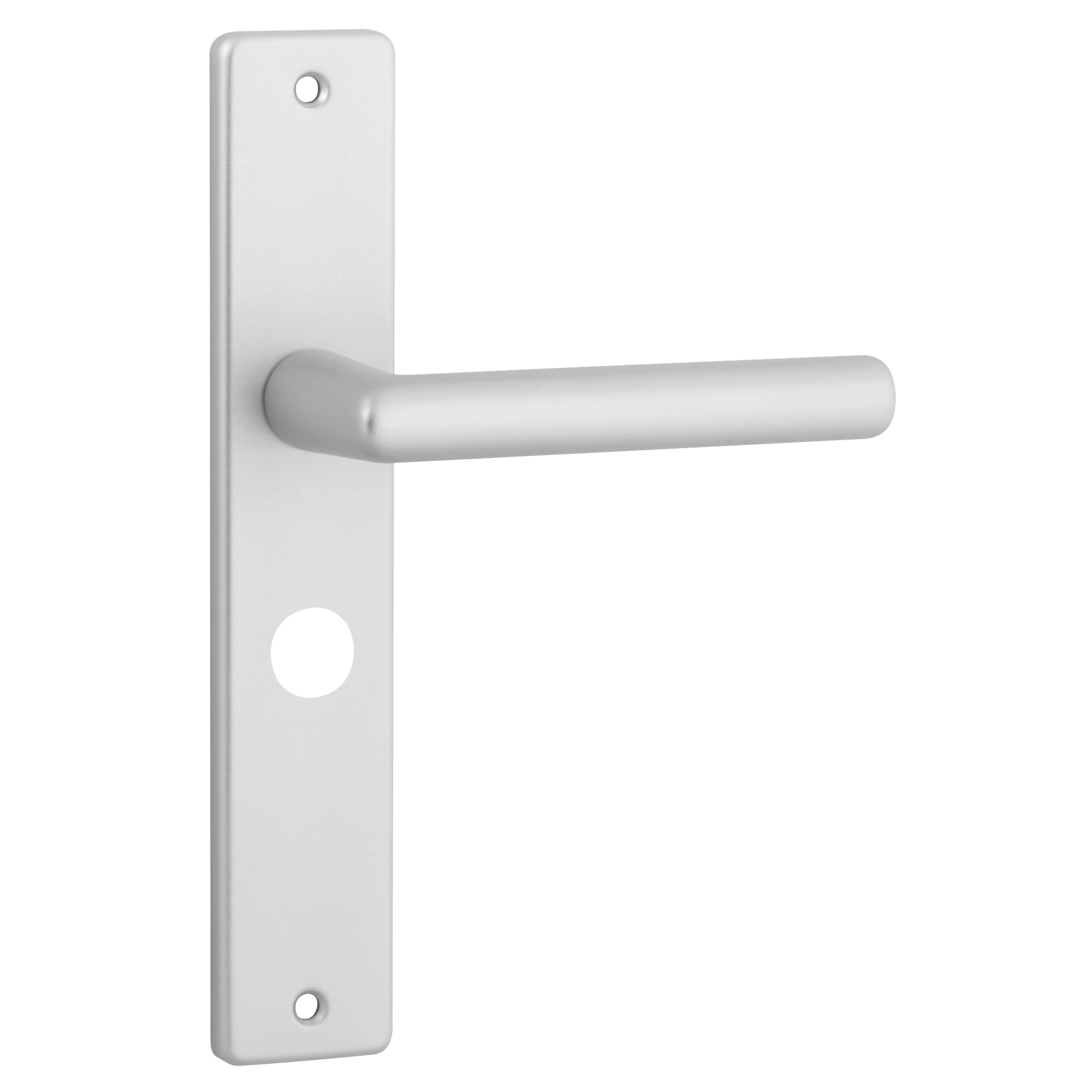 Karwei Greece Deurkrukset Met Slotgat Voor Wc 638Mm Mat Chroom karwei kopen in de aanbieding