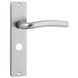 KARWEI deurkrukset Wave langschild vrij-bezet 63/8mm chroom mat (messing)