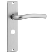 KARWEI deurkrukset Wave langschild vrij-bezet 63/8mm chroom mat (messing)