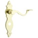 KARWEI deurkruk Posthoorn met slotgat voor WC 63/8 mm messing