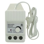 Q-Link signaalversterker 2 uit regelbaar wit