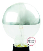 Snoerboer LED kopspiegel zilver 95mm E27 4W(=20W) dimbaar