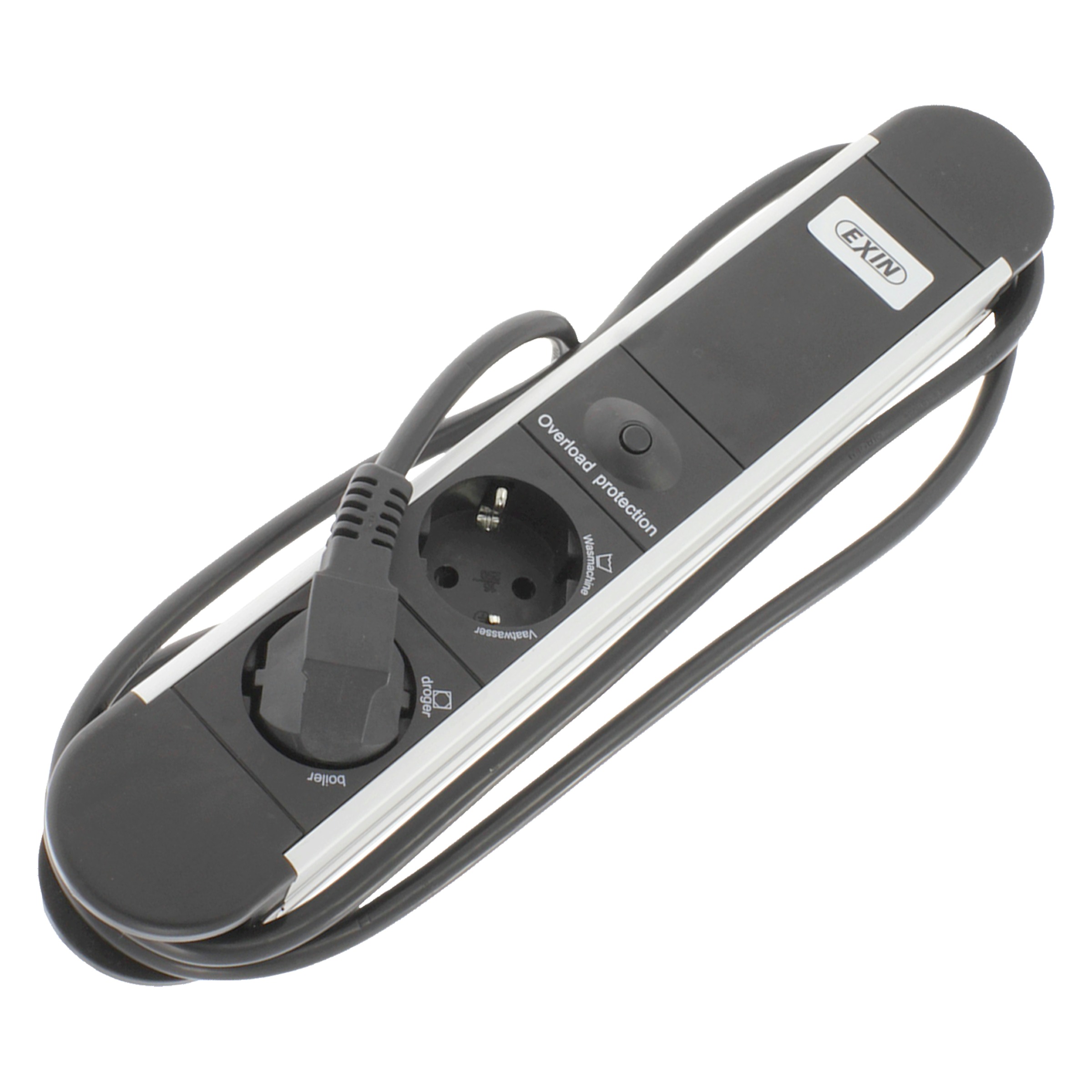 Handson Stekkerdoos 2 Voudig Randaarde Wasdroog Automaat 15 Meter handson kopen in de aanbieding