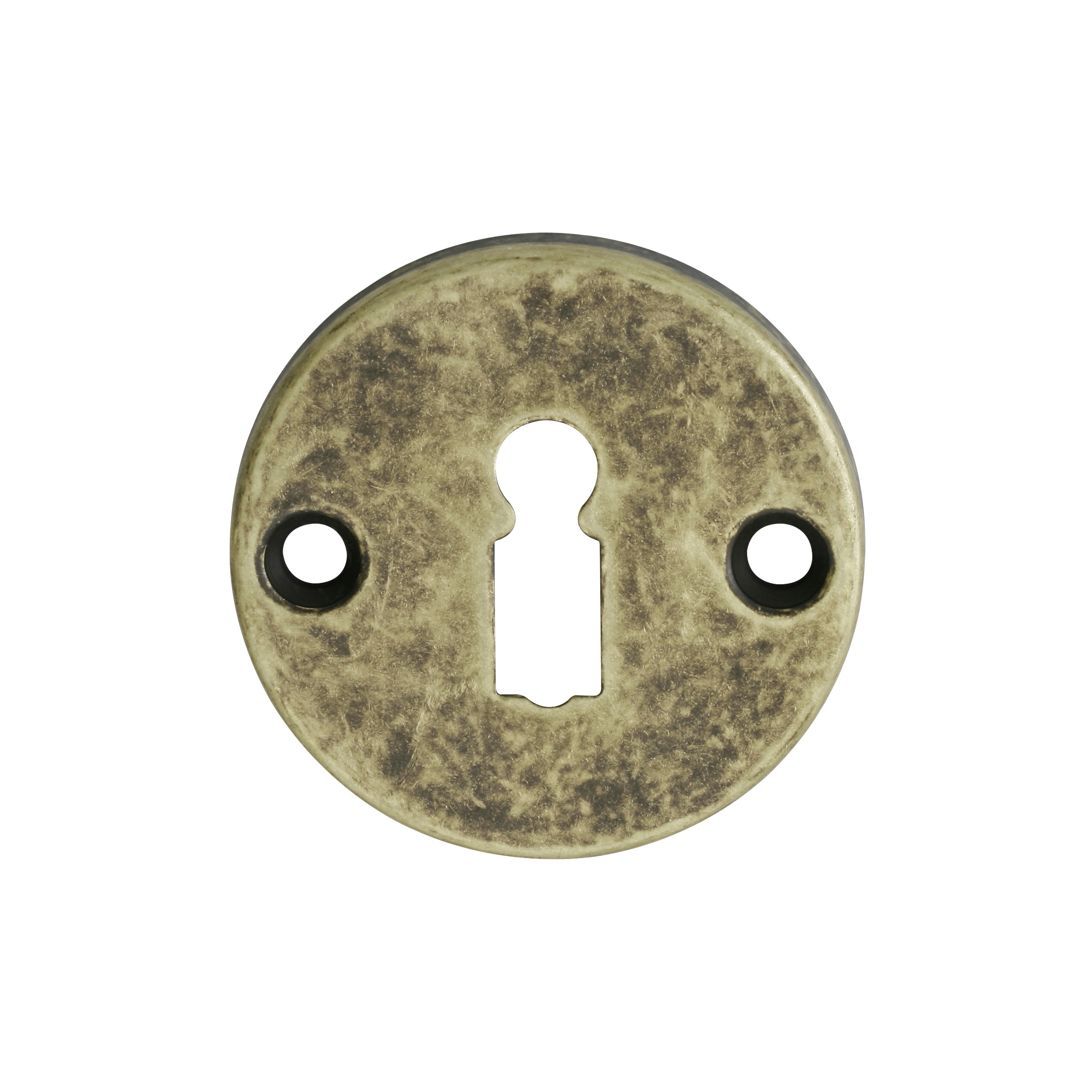 Karwei Sleutelplaatje Rond Oud Brons 2 Stuks karwei kopen in de aanbieding