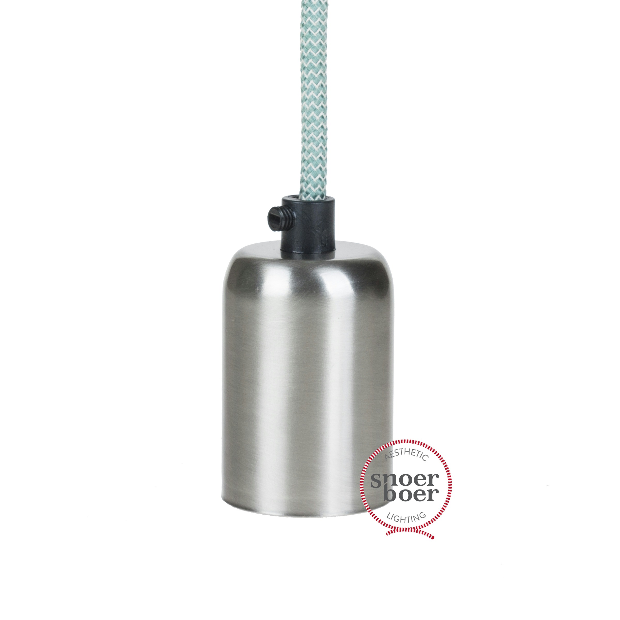 Snoerboer Fittinghuls E27 Rvs snoerboer kopen in de aanbieding