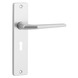 KARWEI deurkrukset Daan langschild sleutel 56mm aluminium