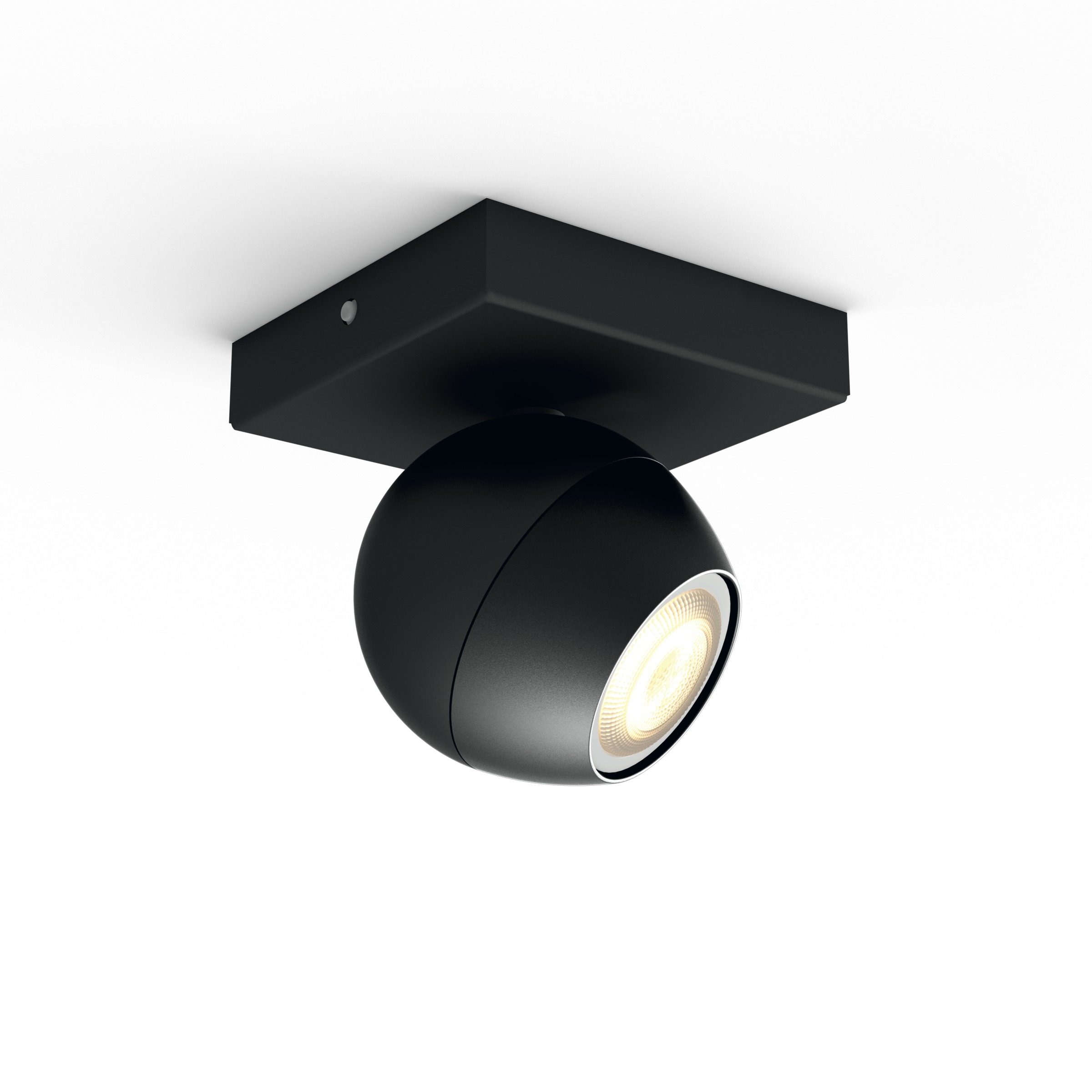 Philips Hue White Ambiance Spot Buckram Zwart philips kopen in de aanbieding