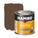 Rambo pantserlak interieur transparant zijdeglans donker noten 250 ml