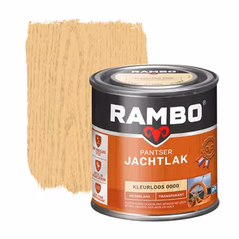 Rambo pantser jachtlak transparant hoogglans kleurloos 250 ml