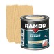 Rambo pantserlak parket transparant mat blank 250 ml