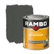 Rambo pantserlak interieur transparant mat antraciet grijs 750 ml