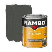 Rambo pantserlak interieur transparant zijdeglans antraciet grijs 750 ml