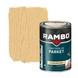 Rambo pantserlak parket transparant mat kleurloos 1,25 l