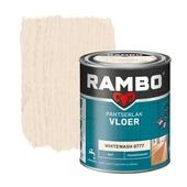 Rambo pantserlak vloer transparant mat whitewash 750 ml