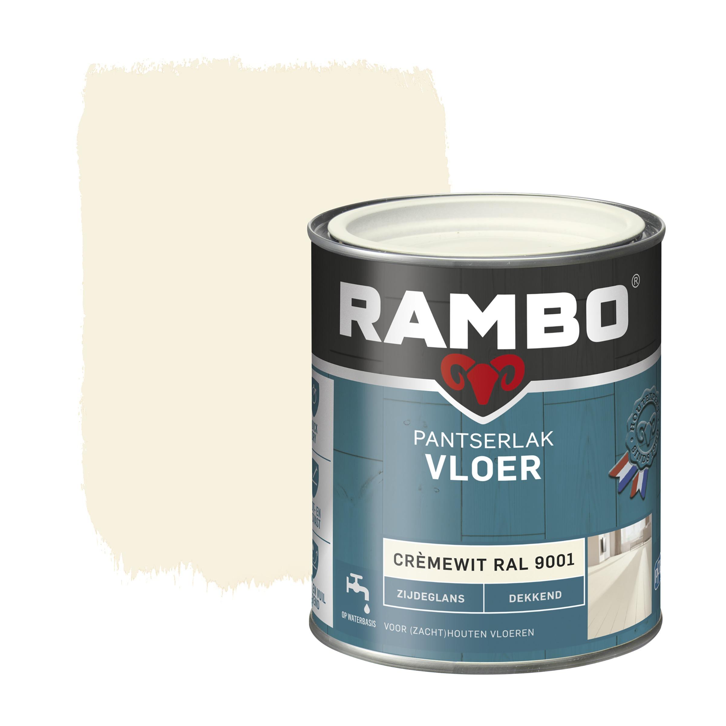 Rambo Pantserlak Vloer Acryl Dekkend Zijdeglans Cremewit 750 Ml rambo kopen in de aanbieding