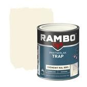 Rambo Pantserlak trap zijdeglans dekkend cremewit 750 ml