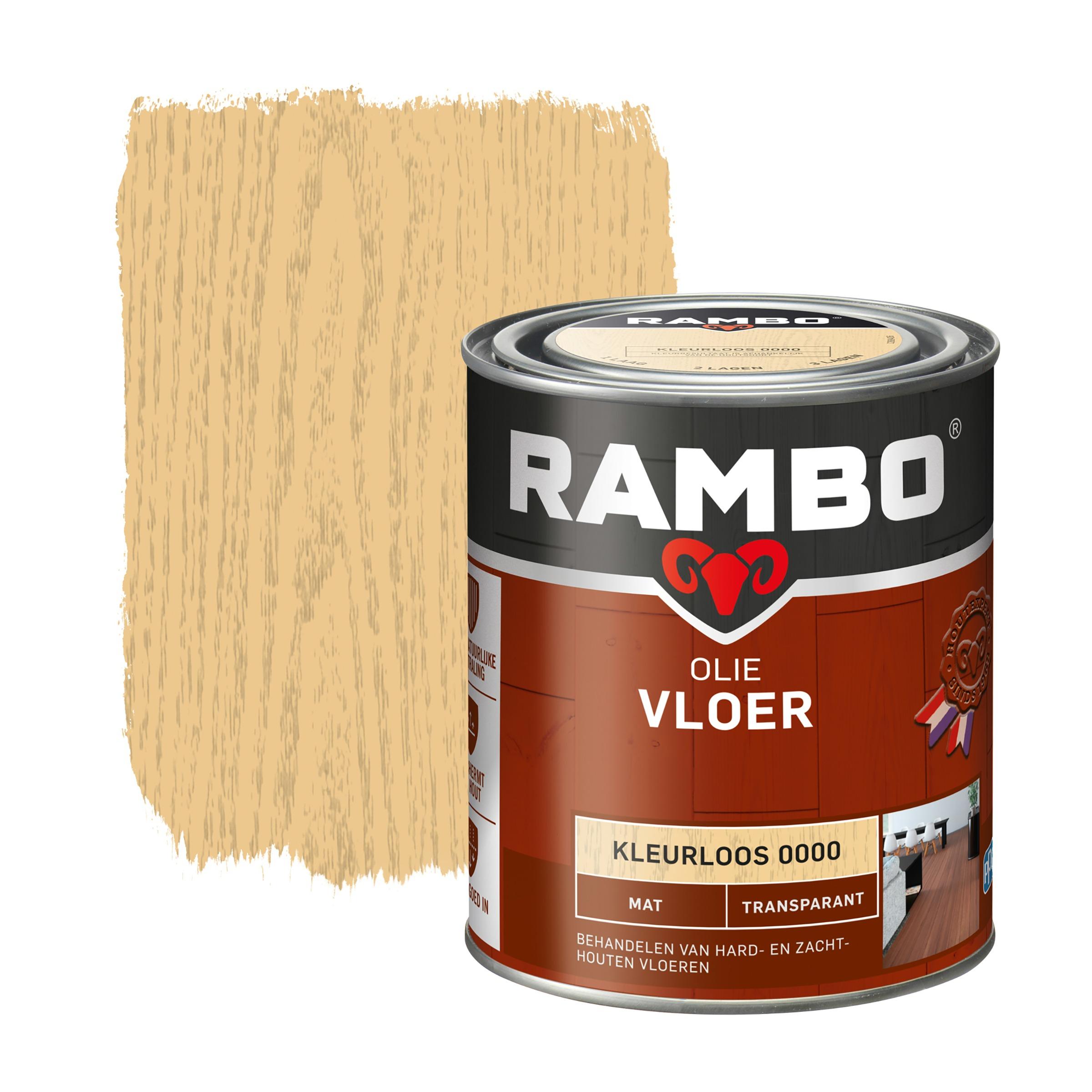 Rambo Vloer Olie Tr Mat Kleurloos 750 Ml rambo kopen in de aanbieding