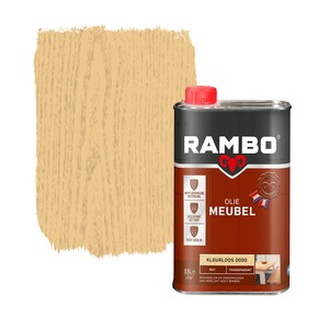 Rambo meubel olie mat transparant kleurloos 500 ml