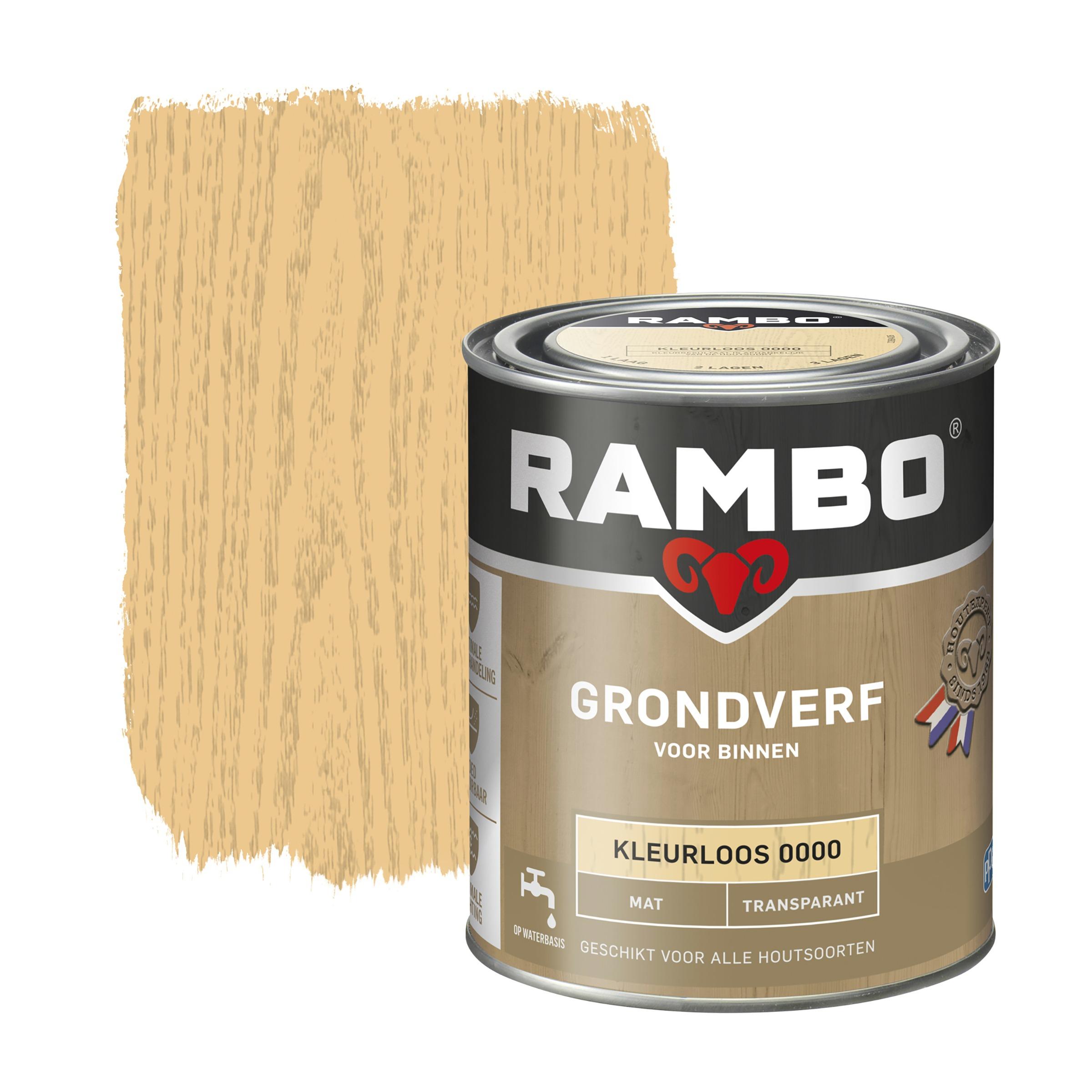Rambo Grondverf Transparant Mat Kleurloos 750 Ml rambo kopen in de aanbieding