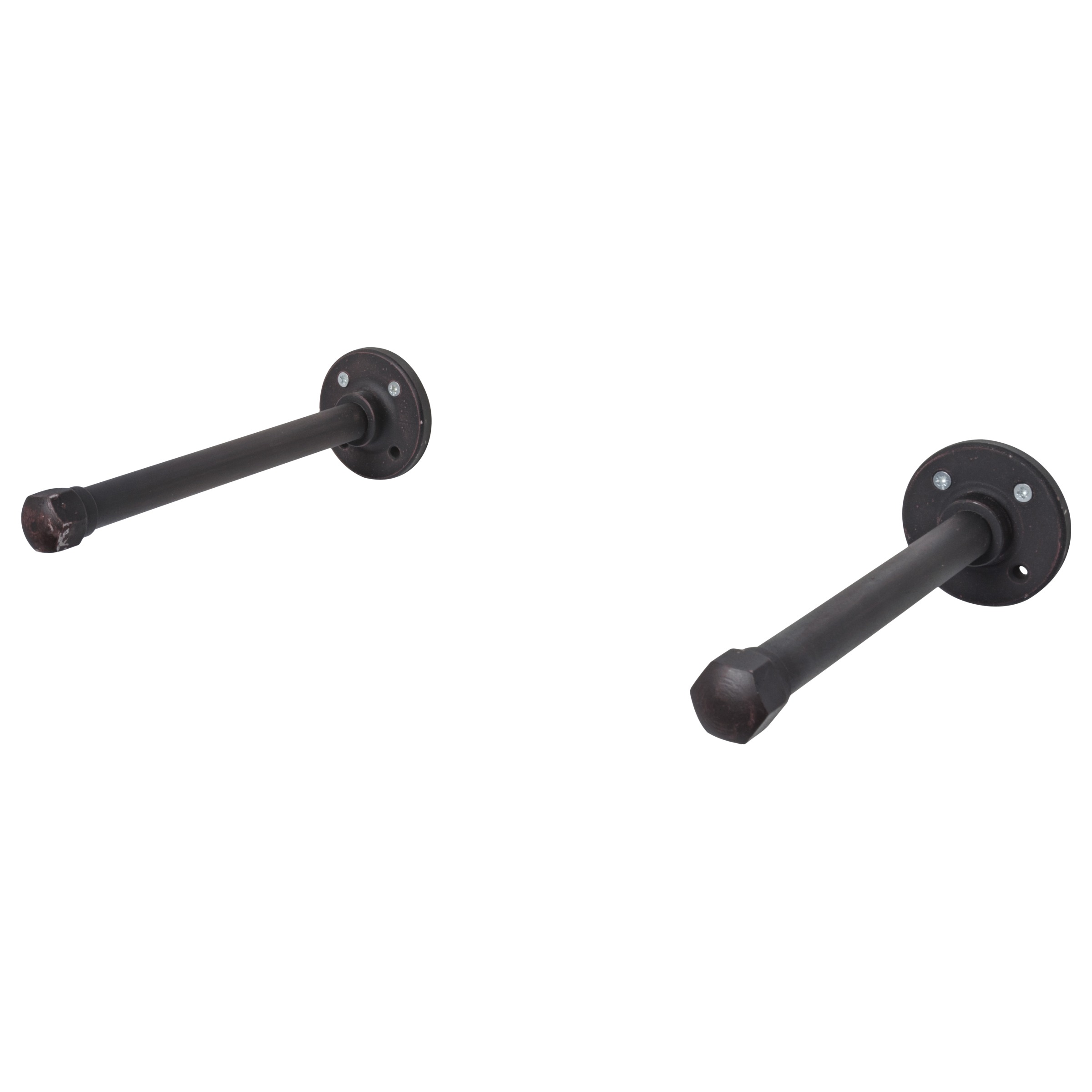 Duraline Industriele Plankdrager Pipe Zwart 2 Stuks duraline kopen in de aanbieding