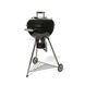 Jamestown houtskool barbecue zwart 108x66x65 cm