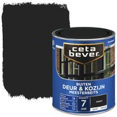 CetaBever Meesterbeits Deur & Kozijn zijdeglans dekkend zwart 750 ml