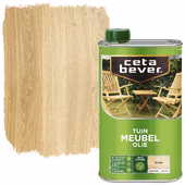 Cetabever tuinmeubelolie transparant waterproof 500 ml