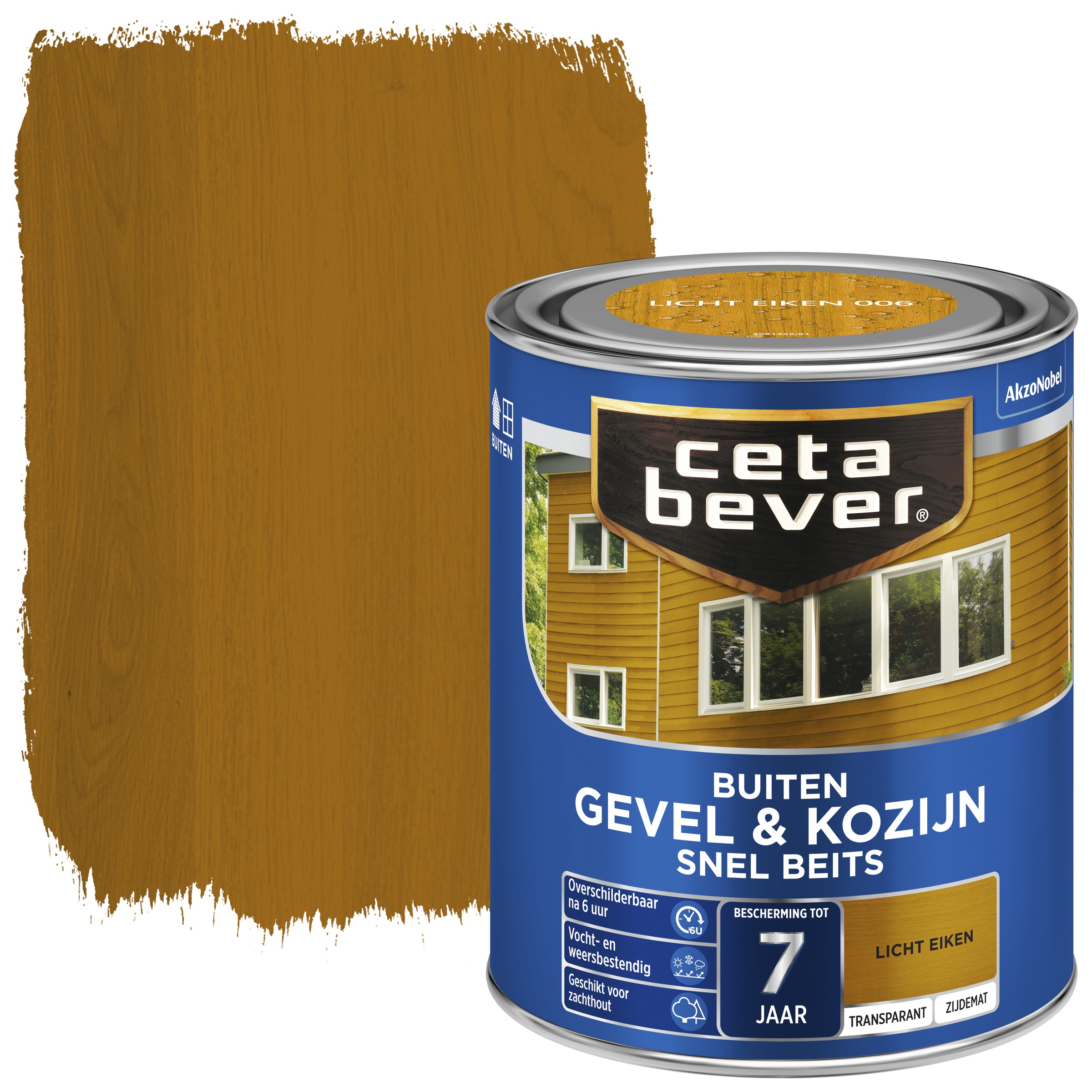 Cetabever Snel Beits Gevel Kozijn Transparant Eiken Zijdemat 750 Ml cetabever kopen in de aanbieding