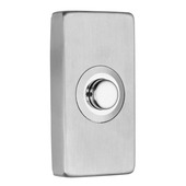 KARWEI beldrukker RVS rechthoekig