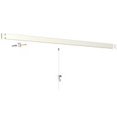 Artiteq Click Rail schilderij ophangsysteem compleet 6 meter créme-wit RAL 9010