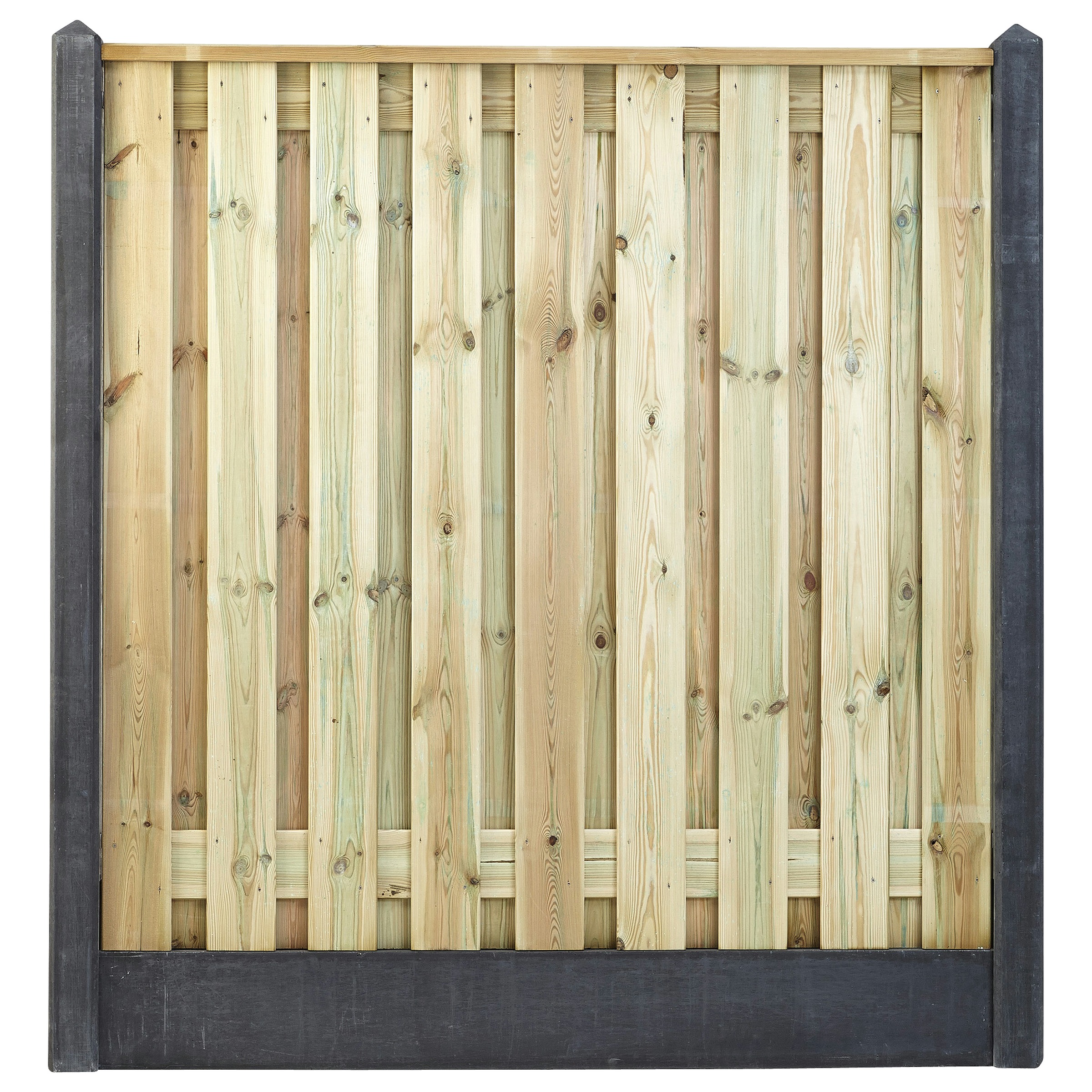 Houtbetonschutting Compleet Met Plaatsing Lengte 175 Tm 18 Meter huismerk kopen in de aanbieding