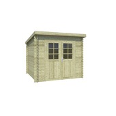 Tuinhuis Iris vurenhout geïmpregneerd 250 x 213 cm