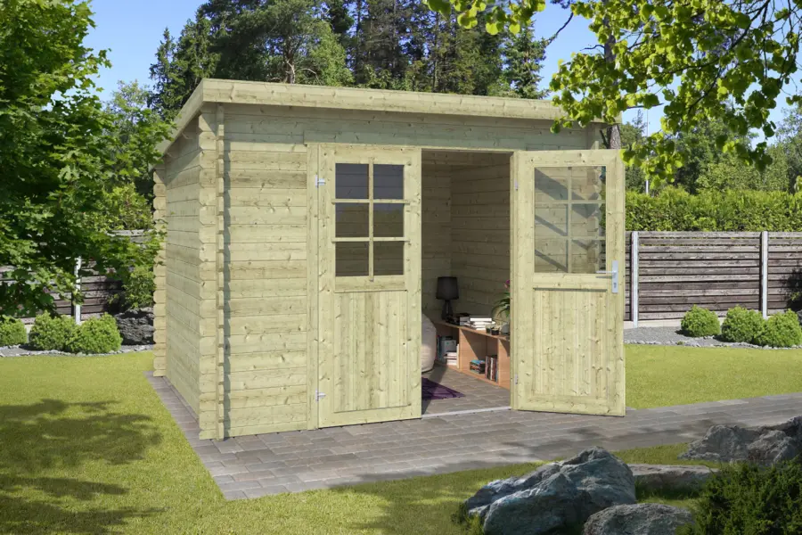 Tuinhuis Fresia geïmpregneerd 295x213 cm