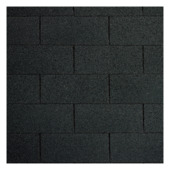Shingles zwart incl. nagels 3 stuks 9 m²